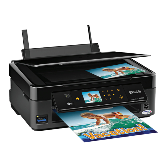 Epson Stylus NX430 Small-in-One Specifications