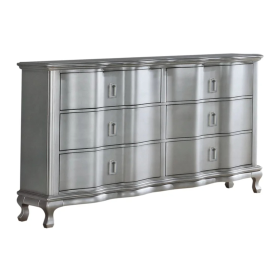Furniture of America CM7864D Assembly Instructions Manual