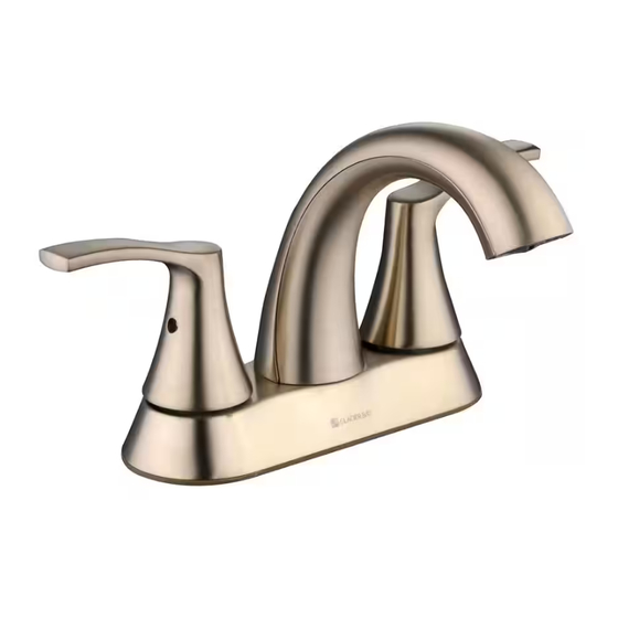 Glacier bay ARNETTE HD67623W-614405 Installation And Care Manual