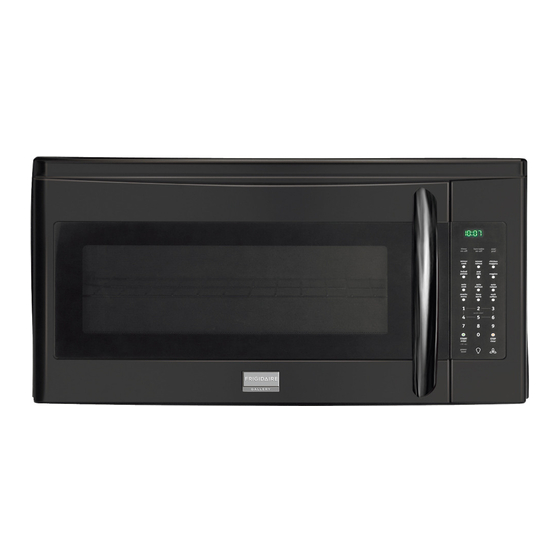 Frigidaire FGMV205KB Installation Instructions Manual