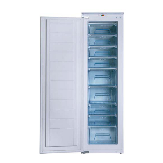 SIA RFI108 Integrated Tall Freezer Manuals