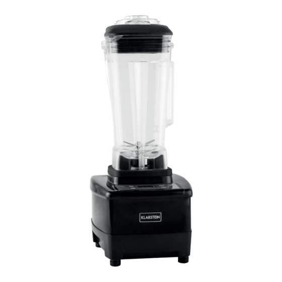 Klarstein 10027054 Manual