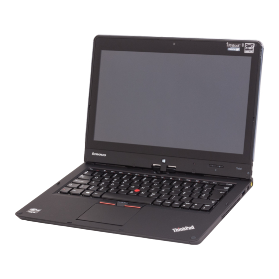 Lenovo ThinkPad S230u Setup Manual