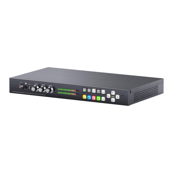 Gomax VP-5004MZ2-R Presentation Switcher Manuals
