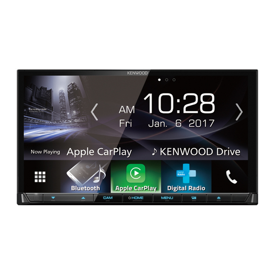 Kenwood DDX9017S Instruction Manual