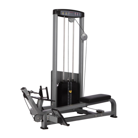 BRONZE GYM D-012A User Manual
