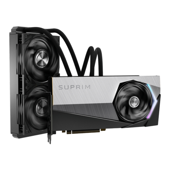 MSI LIQUID COOLING Series Installation Manual