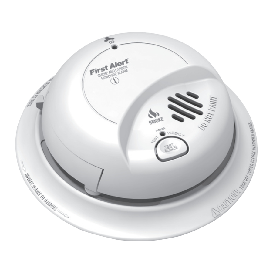 First Alert SCO2 - Smoke & Carbon Monoxide Alarm Manual