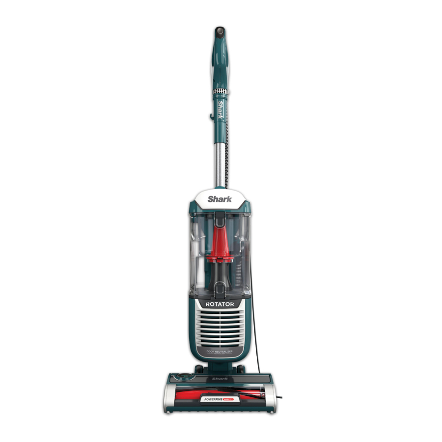 Shark Rotator ZU80 - Upright Vacuum with Odor Neutralizer Manual