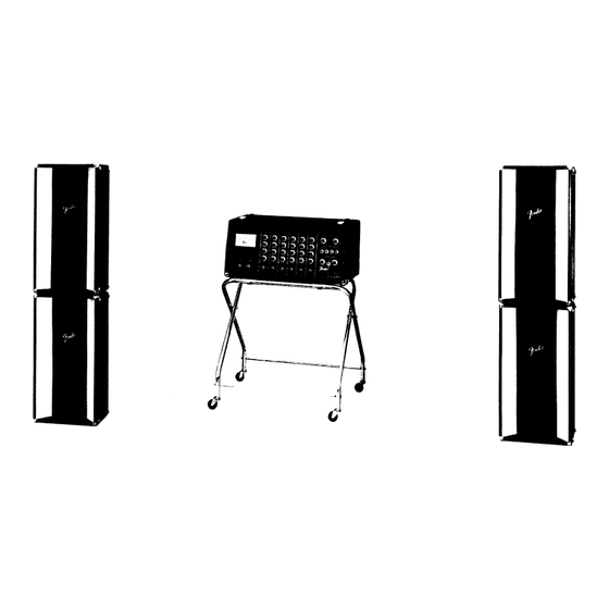 Fender 160 PS Manual