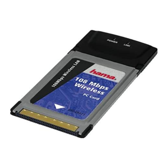 Hama 49023 Quick Manual