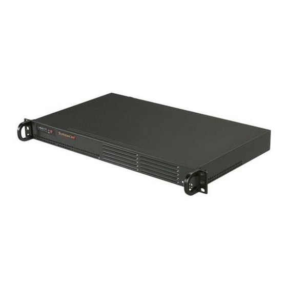 Supero SUPERSERVER 5015A-EHF User Manual