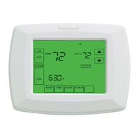Honeywell RTH8500D - 7-Day Touchscreen Universal Programmable Thermostat Owner's Manual