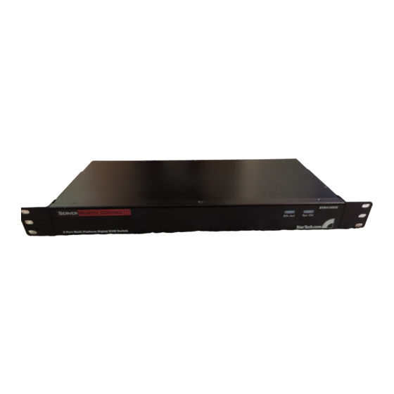 StarTech.com SV441HDIE Instruction Manual