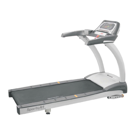 SportsArt Fitness T631 Owner's Manual
