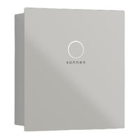 Sonnen sonnenBatterie hybrid 8.1/12.5 Installation Instructions Manual