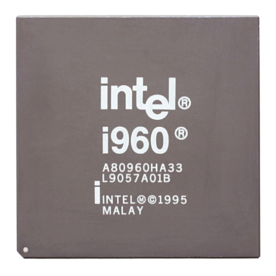 Intel i960 Series User Manual