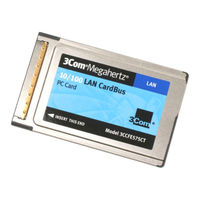 3Com 3CCFE575CT-020 - Networking Megahertz 10/100 Lan Card Bus User Manual