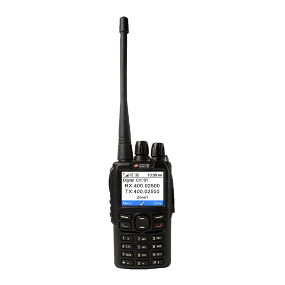 DMR AWR-D6500 Series Portable Radio Manuals