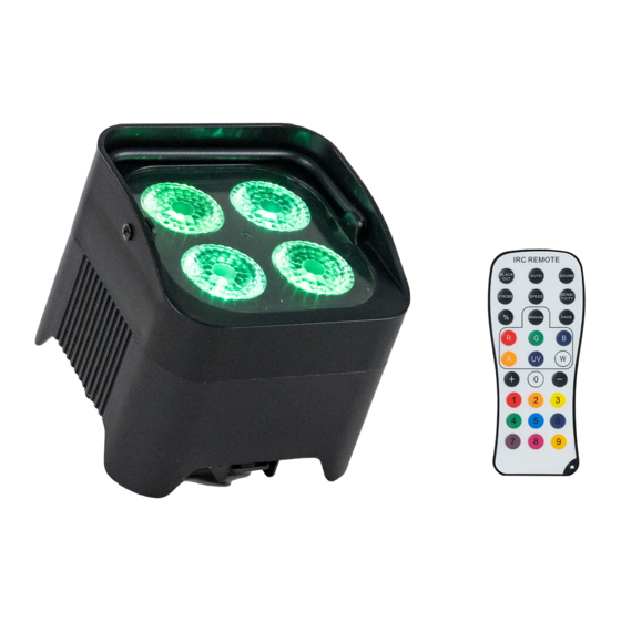 Event Lighting PRO PAR User Manual