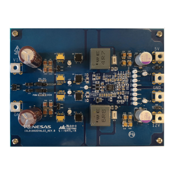 Renesas ISL81802EVAL2Z User Manual