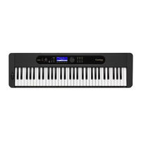 Casio Casiotone CT-S400 Manual