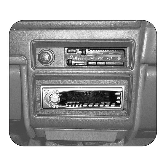 Metra Radio Installation Kit For 2005-2007 Dodge Charger & Magnum (Without Factory Navigation) – Model 99-6548S