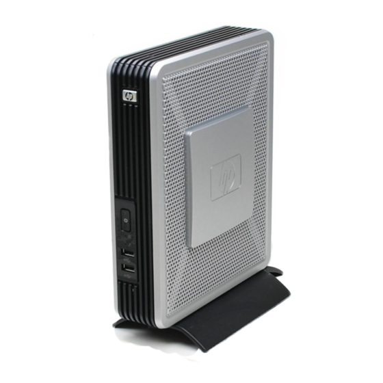 HP T5720 - Compaq Thin Client Quick Reference Manual