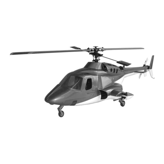 RO Aerodyne 500 scale fuselage Airwolf Instruction Manual