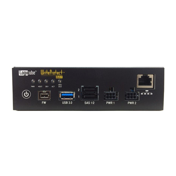Logicube WriteProtect BAY User Manual