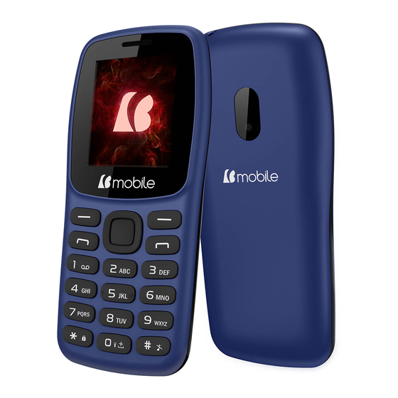 Bmobile K380 Cell Phone Manuals