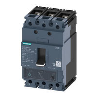 Siemens 3VA11-E Series Operating Instructions Manual