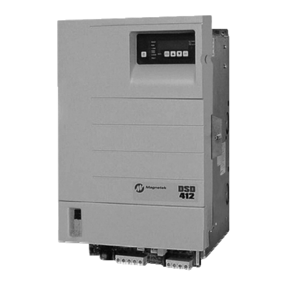 Magnetek DSD 412 Technical Manual