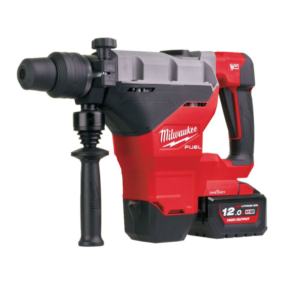 Milwaukee M18 FHM Original Instructions Manual