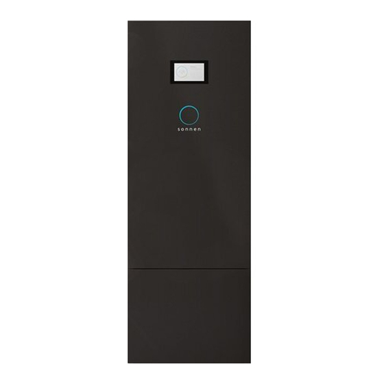 Sonnen sonnenBatterie ecoLinx 10 Installation And Operating Manual