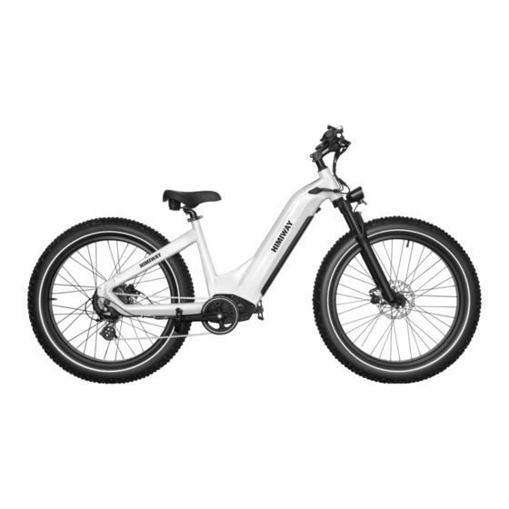 Himiway ZEBRA STEP-THRU Owner's Manual