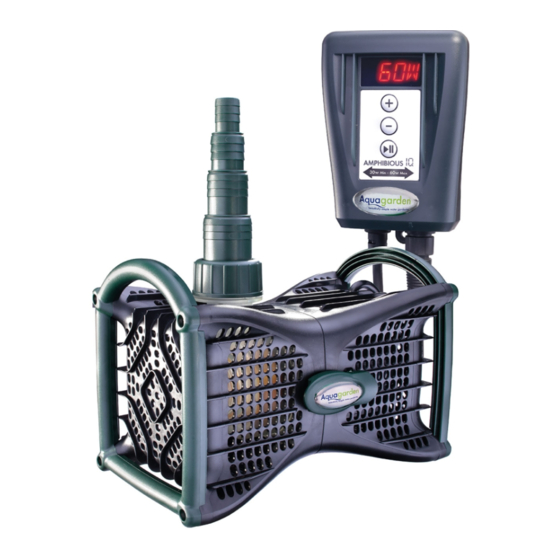 Aquagarden 2250-4500 Manual