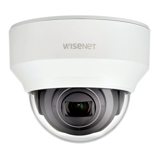 Hanwha Techwin WISENET XNV-6080 Quick Manual