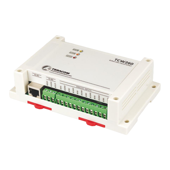 Teracom TCW260 User Manual