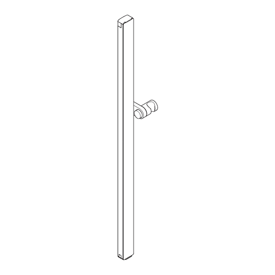 DURAVIT UV0600 0050 Mounting And Care Instructions