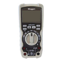 Megger AVO 415 User Manual