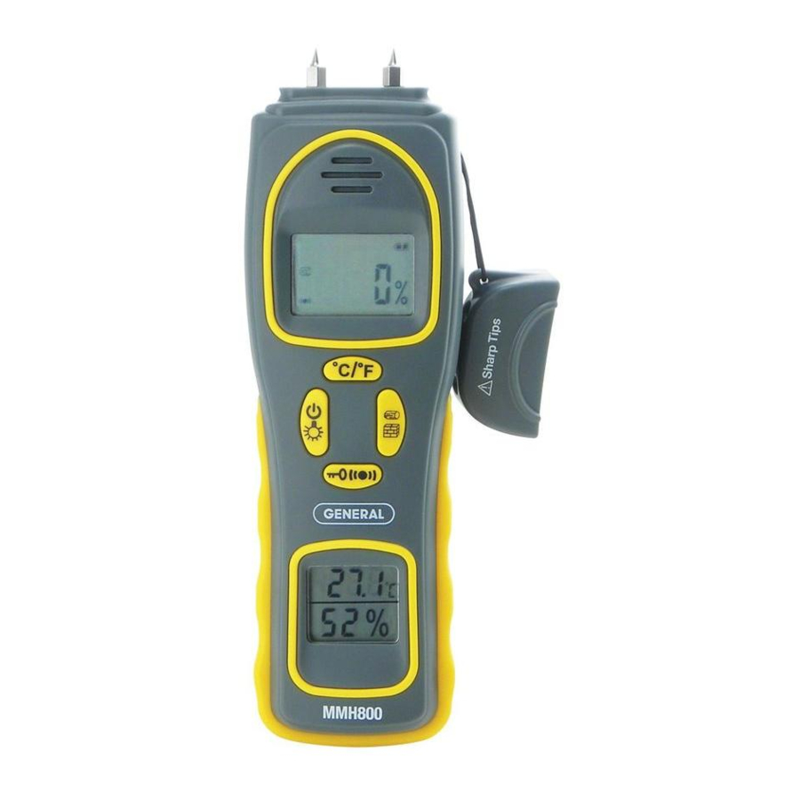 General MMH800, MMH800-B Manual