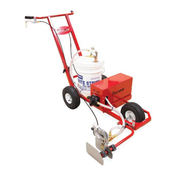 Pioneer Athletics BRITE STRIPER 1100 Instruction Manual And Parts Listing