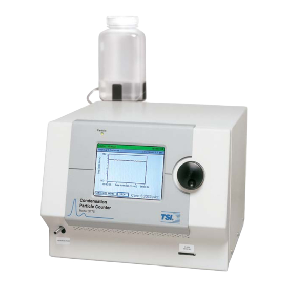 TSI Instruments 3775 Operation And Service Manual
