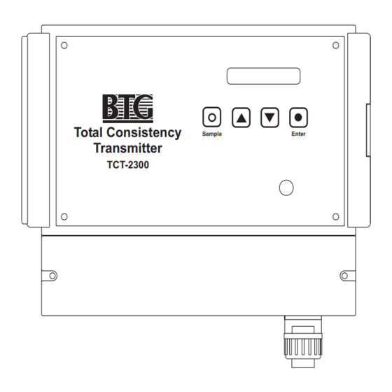 BTG TCT-2301 Manuals