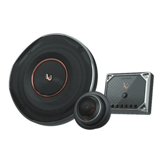 Harman Infinity Reference speakers Installation Manual