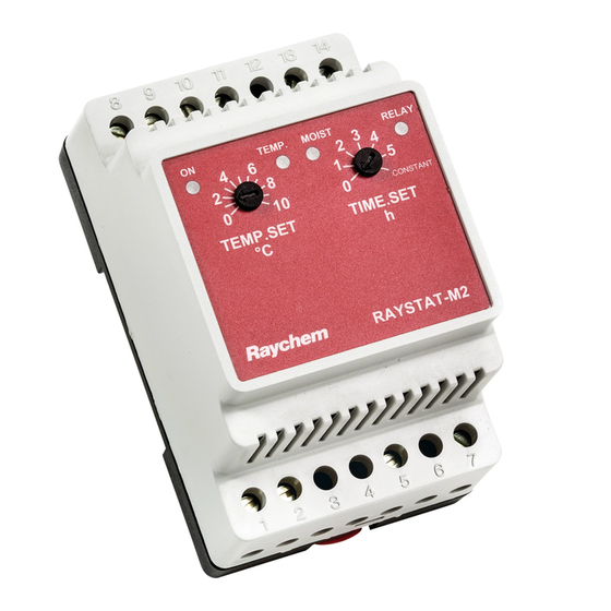 nvent Raychem RayStat-M2 Manual