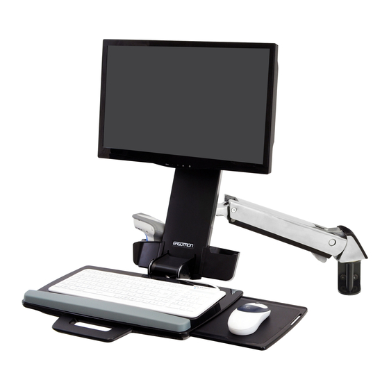 Ergotron StyleView Sit Stand Combo Arm User Manual