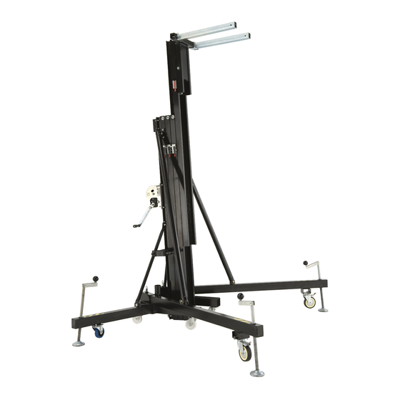 VMB TL - A320 Line Array Lift Manuals