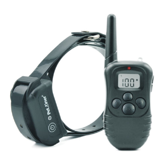 Petainer IS-PET998DBB Operating Manual
